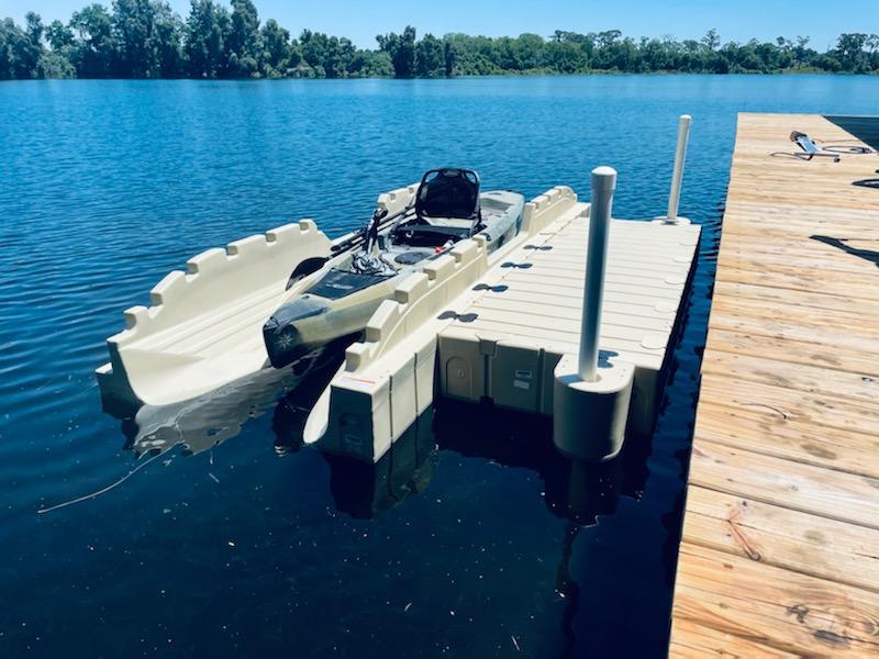 Kayak Launch Install by R.J.'s Boat Lifts – RJS Boat Lifts